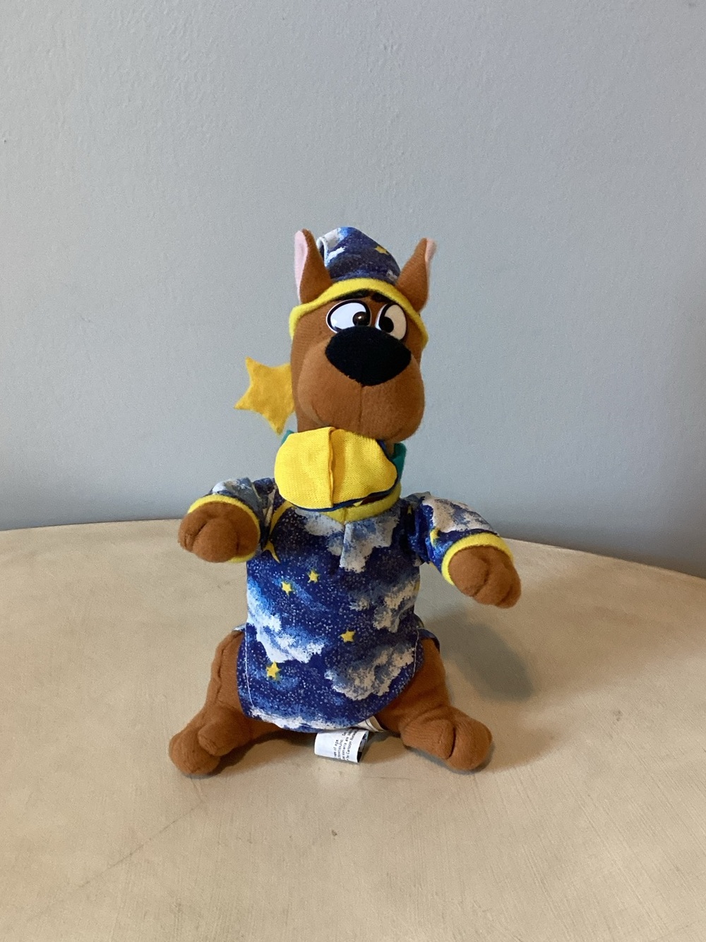 Scooby-Doo Plush in Starry Pajamas - Brown & Blue 8 Inches Cartoon Network